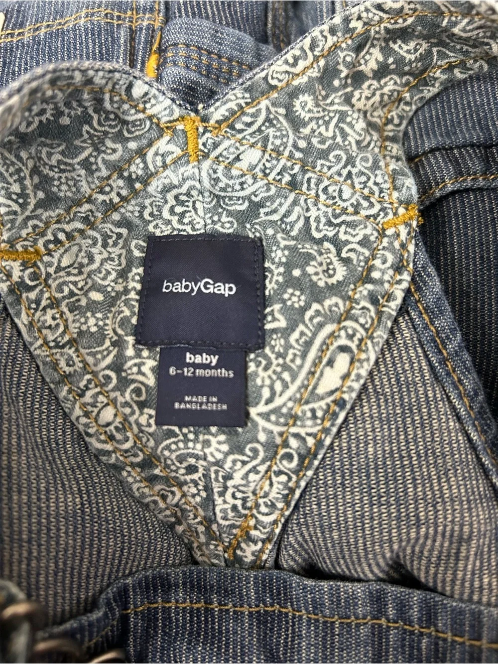 Baby Gap Denim corduroy Overalls - Blue